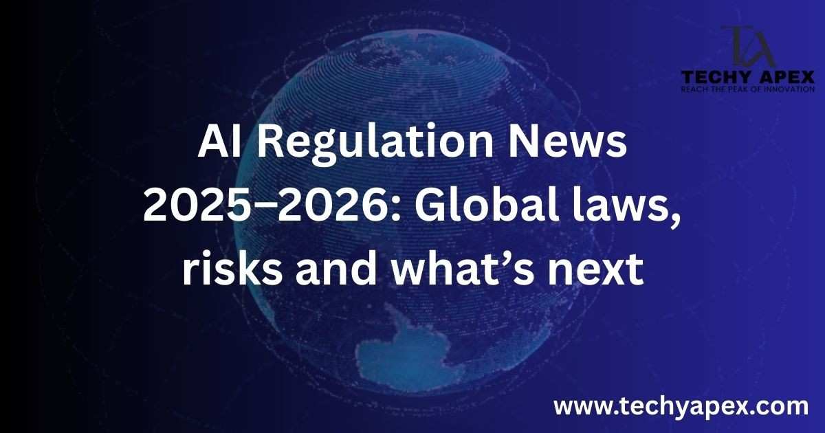 AI Regulation News 2025–2026: Global laws, risks and what’s next